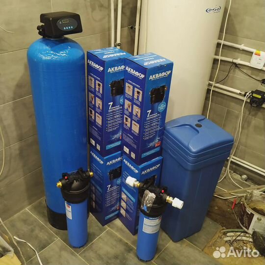 Установить фильтр для воды