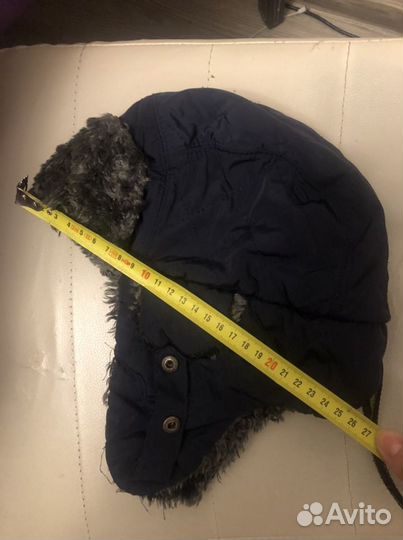Шапка- ушанка зимняя на мальчика