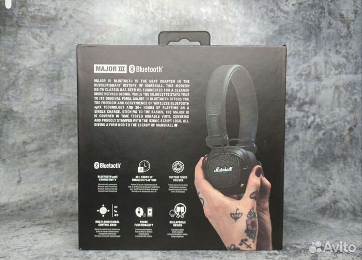 Наушники Marshall Major 3 bluetooth