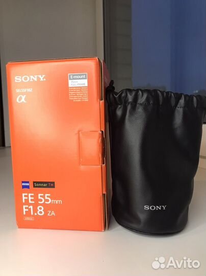 Объектив Sony FE 55 mm 1.8 Zeiss Sonnar T*