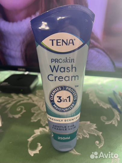 Tena моющий крем