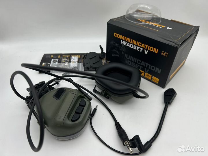 Тактические наушники Headset V
