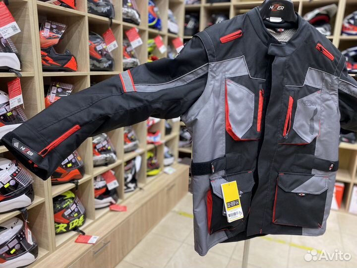 Мотокуртка летняя удлинённая