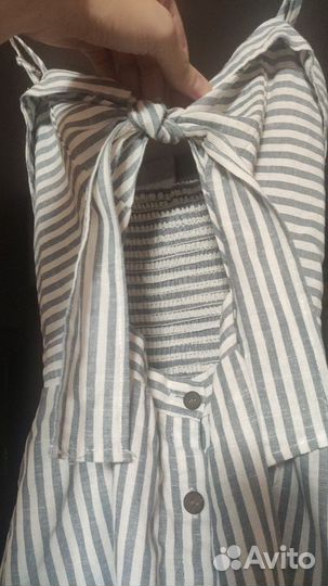 Платье-сарафан лён(хлопок)