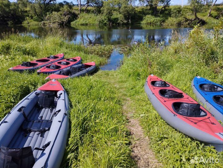 Аренда Шуя 1-2-3, Щука 2-3-4, Хатанга 2-3 байдарки