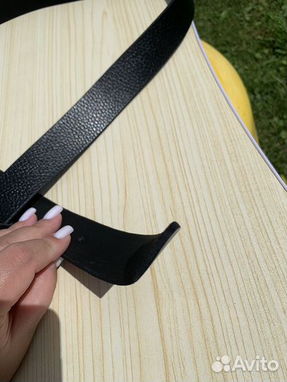 Мужской кожаный ремень