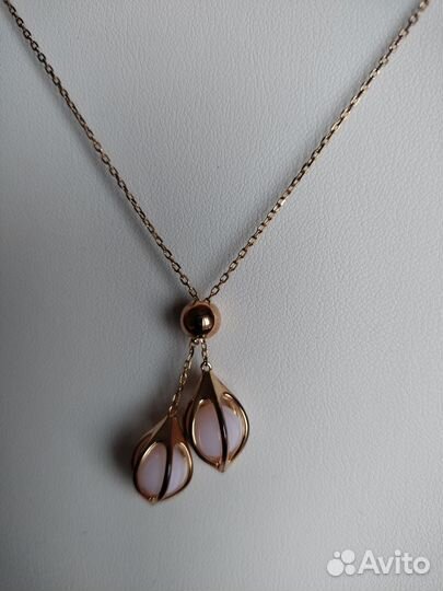 Комплект украшений из серебра