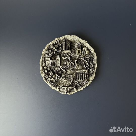 Настенная тарелка Панно круглое сувенир