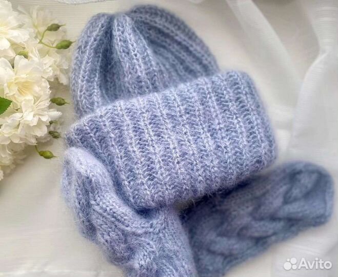 Шапка зимняя женская