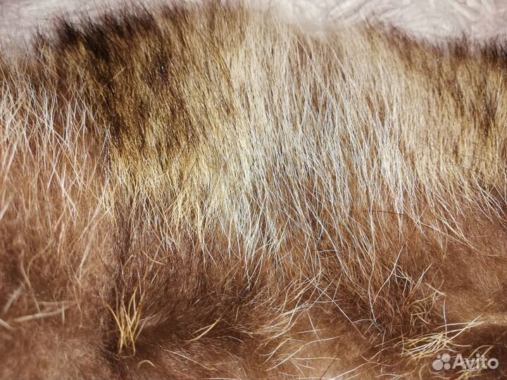 Воротник мех волк