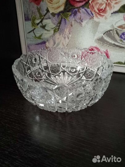 Хрустальная ваза СССР