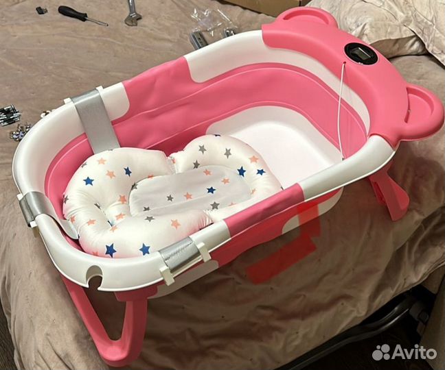 Детская ванночка для купания складная