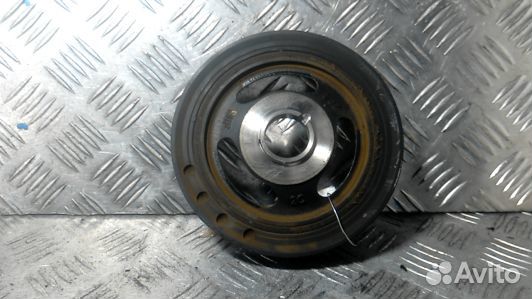 Шкив коленвала демпферный дизельный ford mondeo 5 (83S23AZ01)