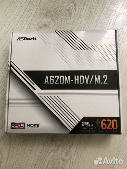 Материнская плата Asrock A620M-HDV/M.2