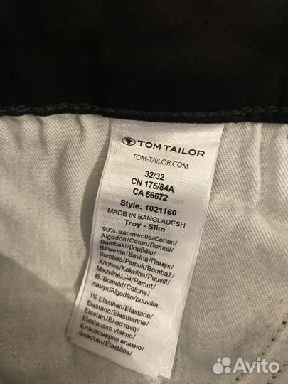 Джинсы мужские TOM tailor troy