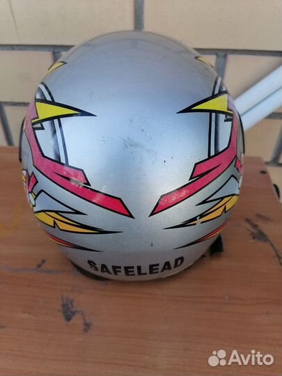 Детский мото шлем
