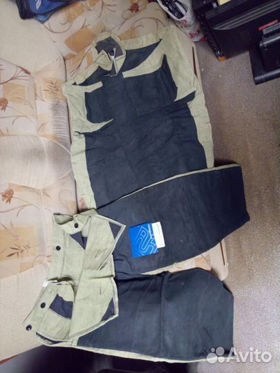 Костюм сварщика брезент-спилок кс09 рост 182-188;