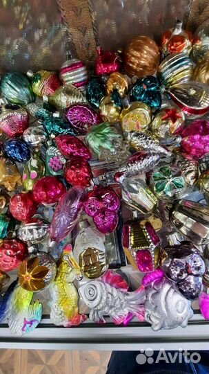 Елочные игрушки СССР
