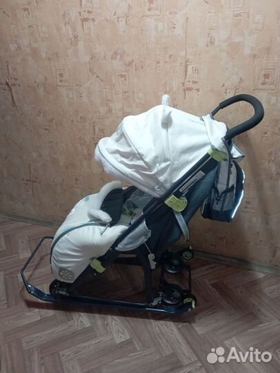 Санки коляска ника 7-6