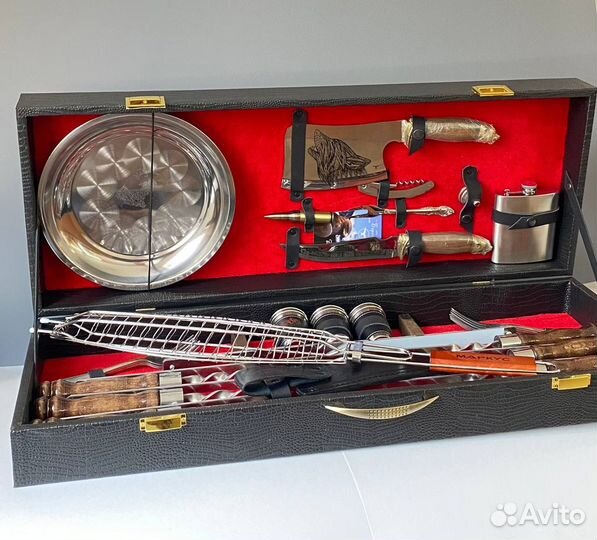 Шашлычный набор в кейсе