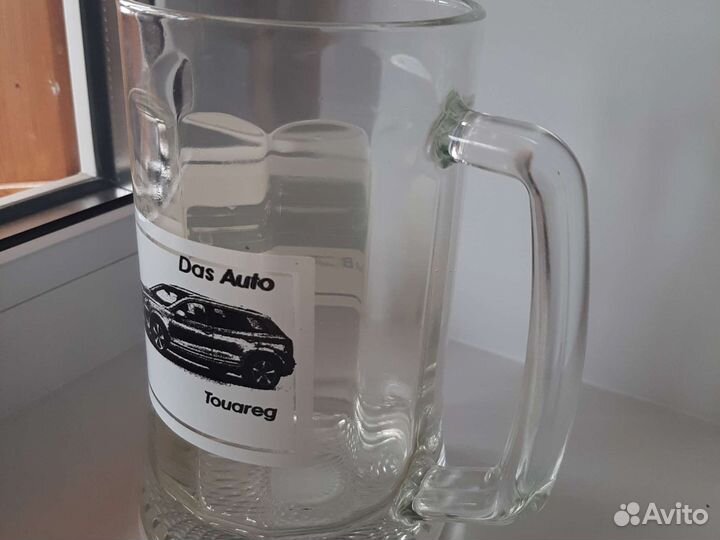 Большая Кружка пивная 0.5л с логотипом а/м W