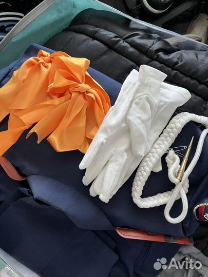 Аксельбант, банты, перчатки мчс, кадеты