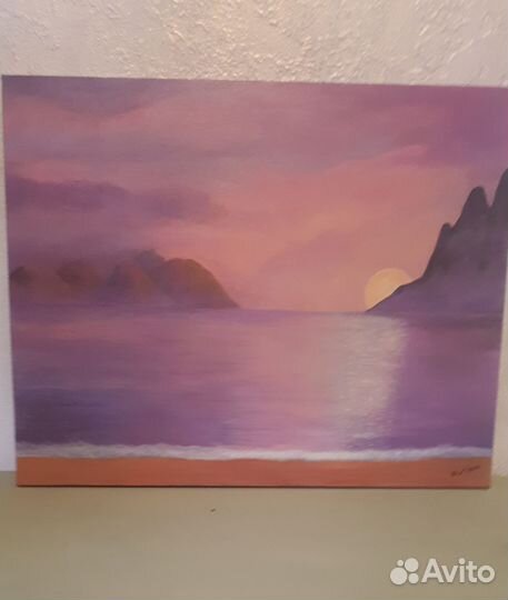 Картина на холсте акрил