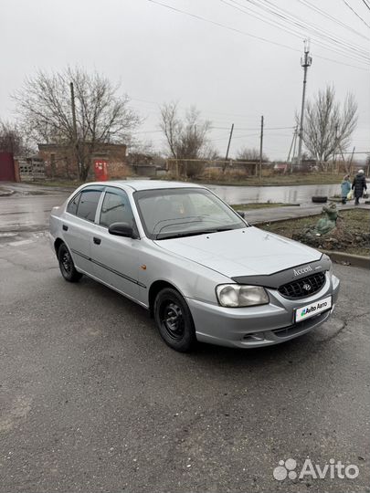 Hyundai Accent 1.5 МТ, 2002, 320 000 км