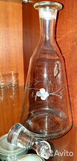 Графин (штоф) стеклянный