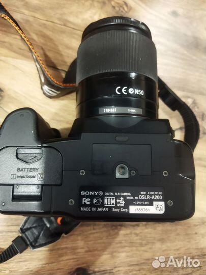 Зеркальный фотоаппарат sony