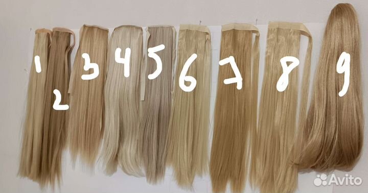 Накладные хвосты новые