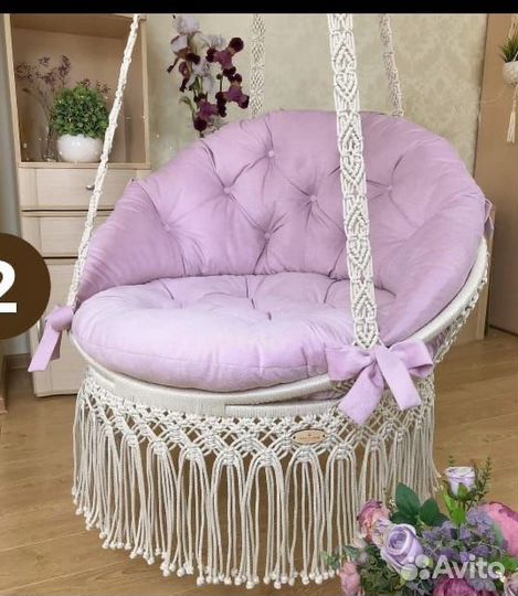 Пошив подушек для мебели и качелей (садовая)