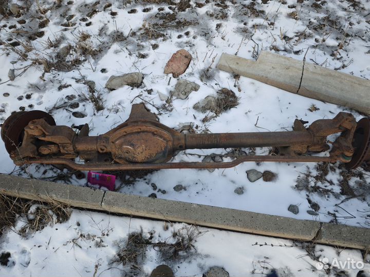 Передний мост на газель