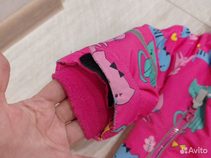 Зимний костюм для девочки 98