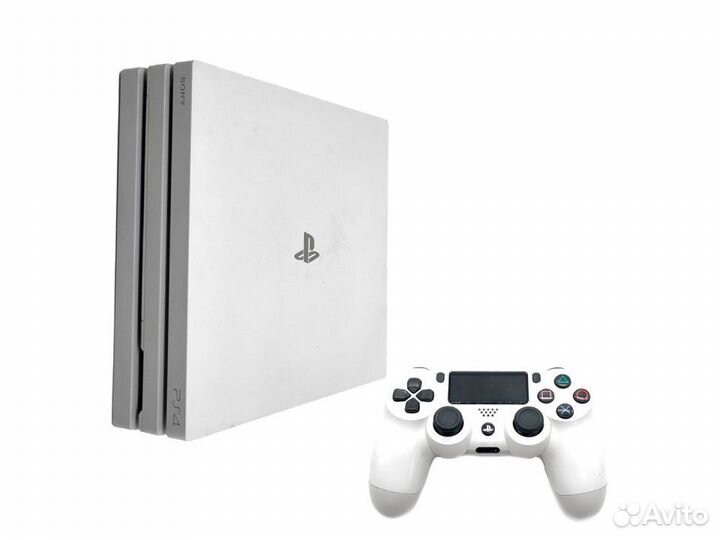 Sony Playstation 4 Pro Белая 1000GB (CUH 7100) б/у