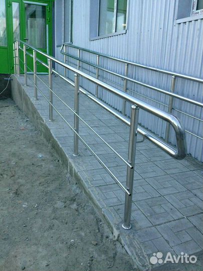 Перила из нержавейки