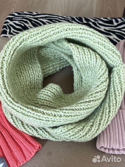 Шапка и снуд детский