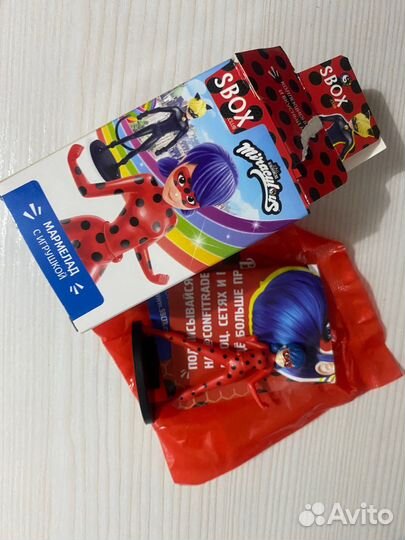 Игрушки из свит бокса Леди баг