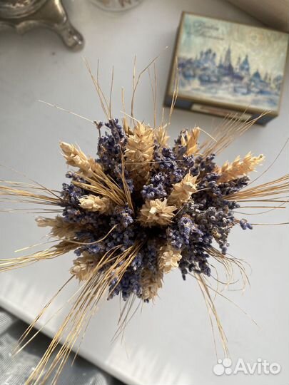 Букет из сухоцветов (лаванда)