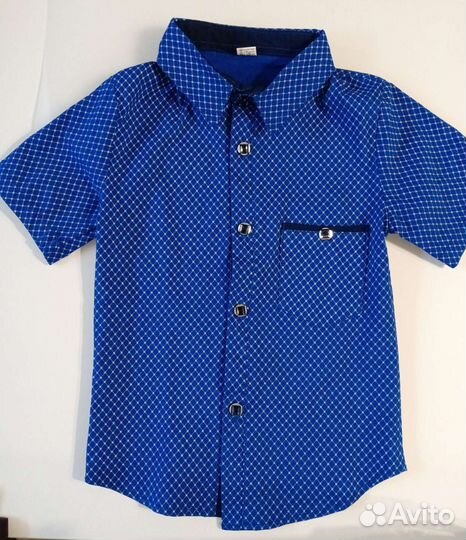 Рубашка на мальчика 98-104р