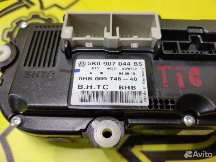 Блок управления климат-контролем Volkswagen Tiguan