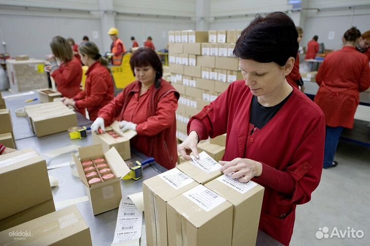 Укладчик упаковщик РФ рб кз кр вахта без опыта