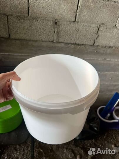 Бу ведра пластиковые 5 и 10 литров