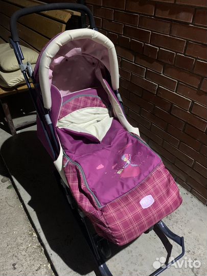 Коляска санки ника