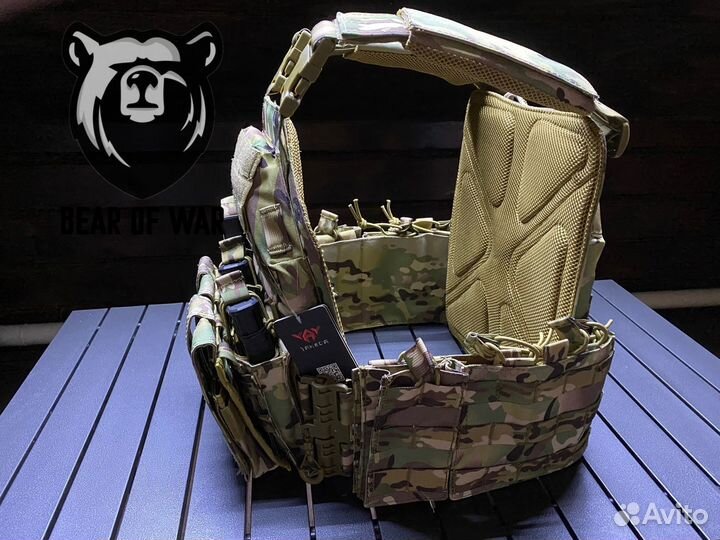 Плитник с подсумками (олива и песочный)