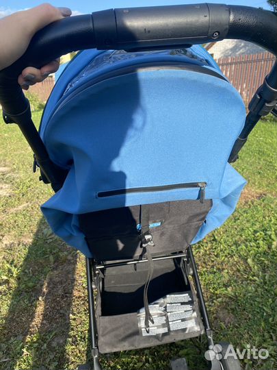 Коляска aner air x синяя