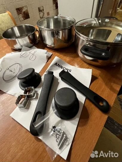 Набор кастрюль Икеа, Новый