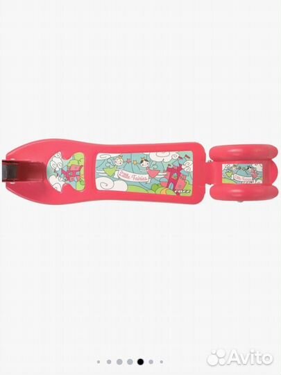 Самокат детский новый для девочек Foxx Fairy Tale