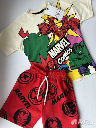 Шорты и футболка Zara