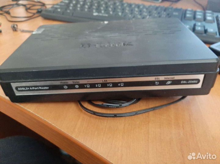 Маршрутизатор D-Link DSL-2540U